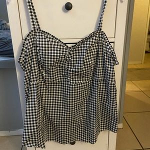 Torrid plaid tank top